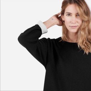 Ever lane Luxe double knit sweater dress S